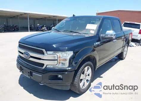 2018 Ford F-150 Platinum z USA, uszkodzony, nr VIN 1FTEW1E56JFC07621
